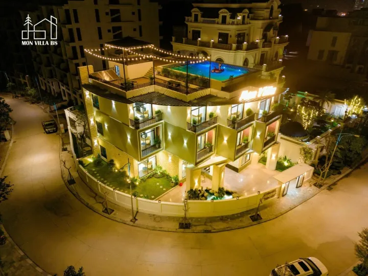 Mặt tiền Villa Monaco Mon Villa 13 phòng ngủ tại Hạ Long