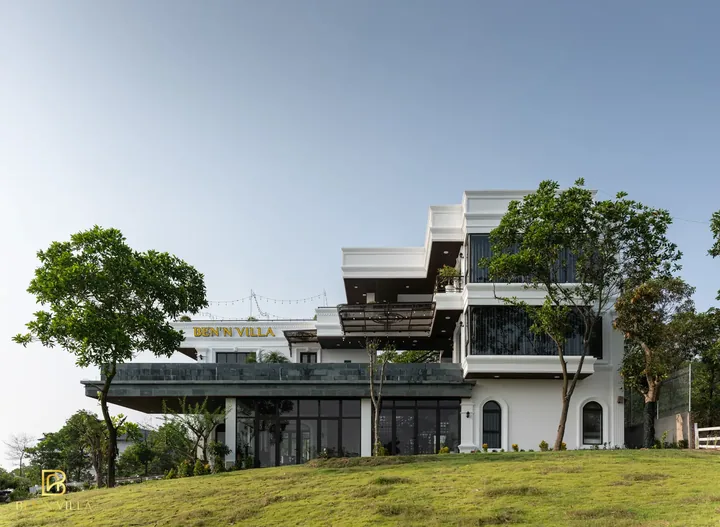 Mặt tiền Villa Tuần Châu Ben 3 6 phòng ngủ bể bơi riêng
