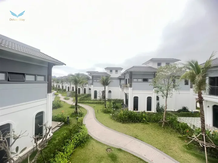 Toàn cảnh quần thể Sonasea Vân Đồn Harbour City nơi villa V2D03 tọa lạc